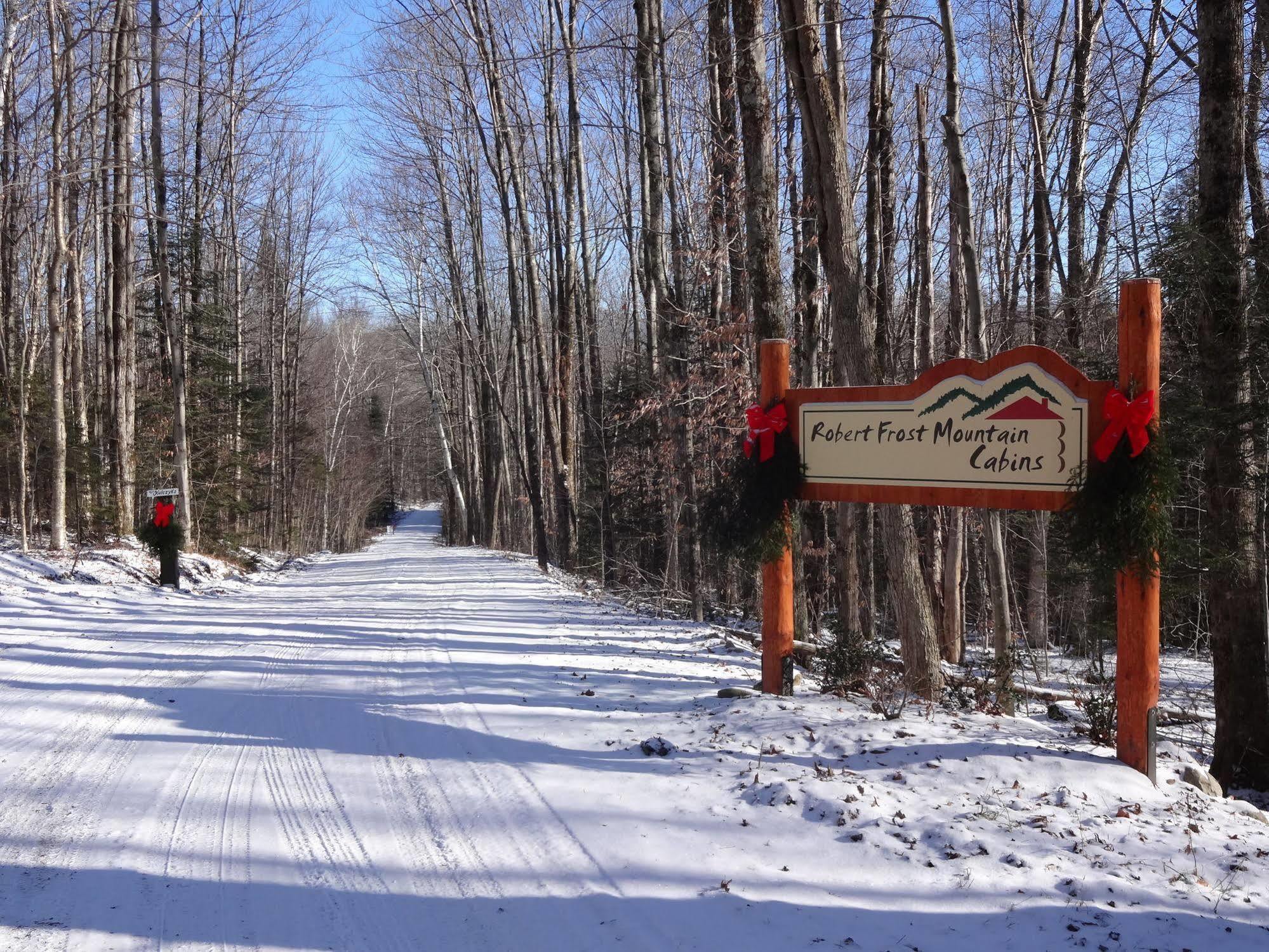 Robert Frost Mountain Cabins Middlebury Dış mekan fotoğraf